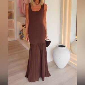 NWT ZARA COMBINATION KNIT DRESS SIZE S